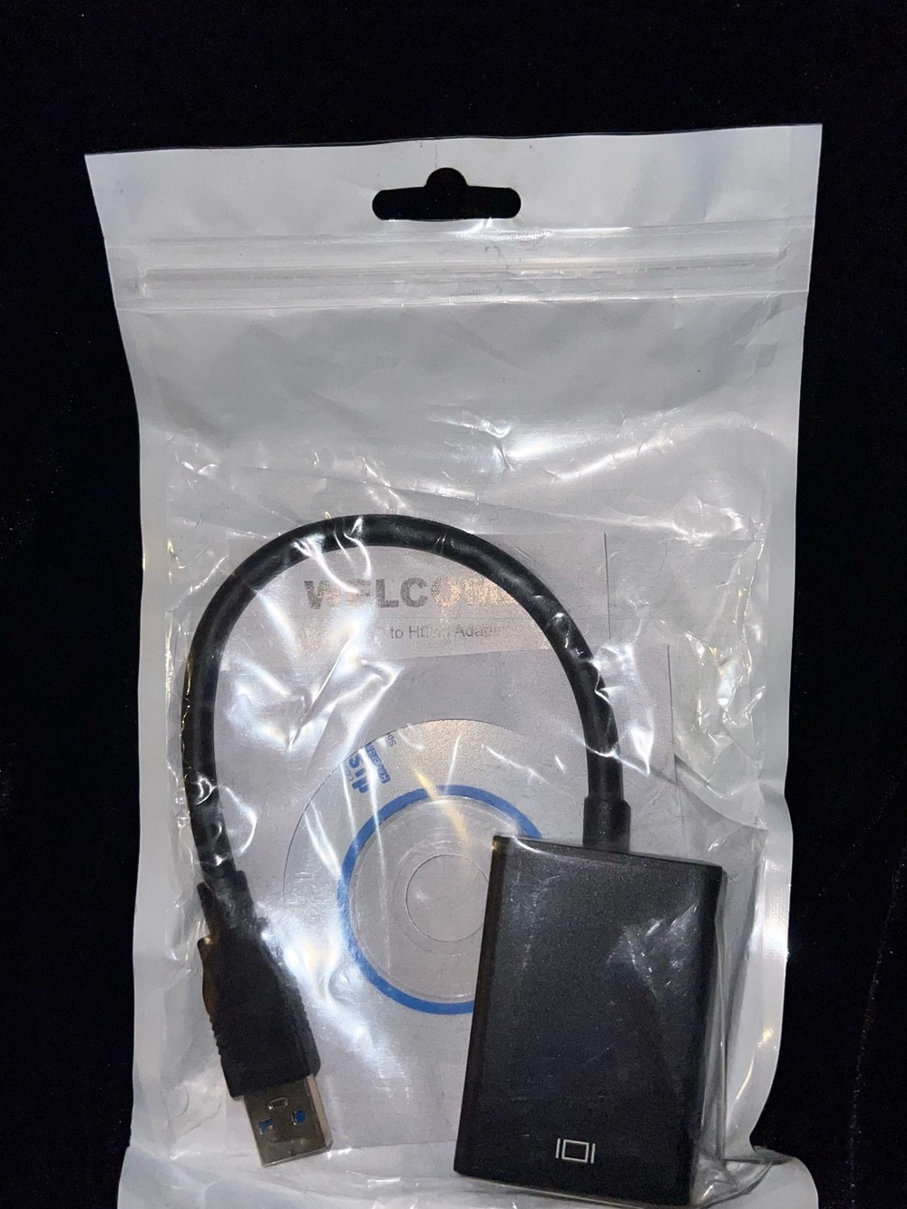 USB 3.0 to HDMI Adapter — Black